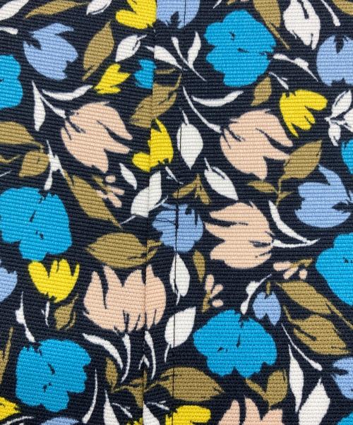 UNITED ARROWS TOKYO（ユナイテッドアローズトウキョウ）UNITED ARROWS TOKYO (ユナイテッドアローズトウキョウ) フラワーセミマーメイドスカートB† ブルー サイズ:40の古着・服飾アイテム