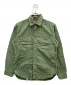 TOYS MCCOYトイズマッコイ）の古着「ワークシャツ」｜グリーン