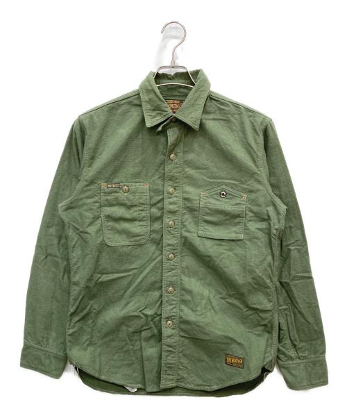 TOYS MCCOY（トイズマッコイ）TOYS McCOY (トイズマッコイ) ワークシャツ グリーン サイズ:14の古着・服飾アイテム