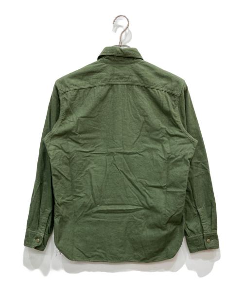 TOYS MCCOY（トイズマッコイ）TOYS McCOY (トイズマッコイ) ワークシャツ グリーン サイズ:14の古着・服飾アイテム