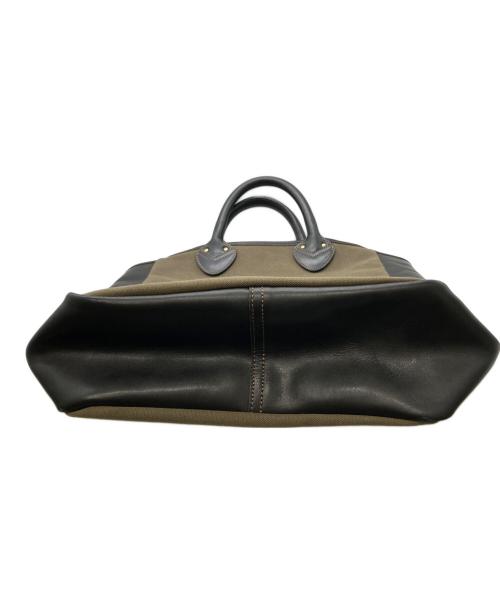 HINSON（ヒンソン）HINSON (ヒンソン) Ice-Carrier Tote オリーブ×ブラックの古着・服飾アイテム