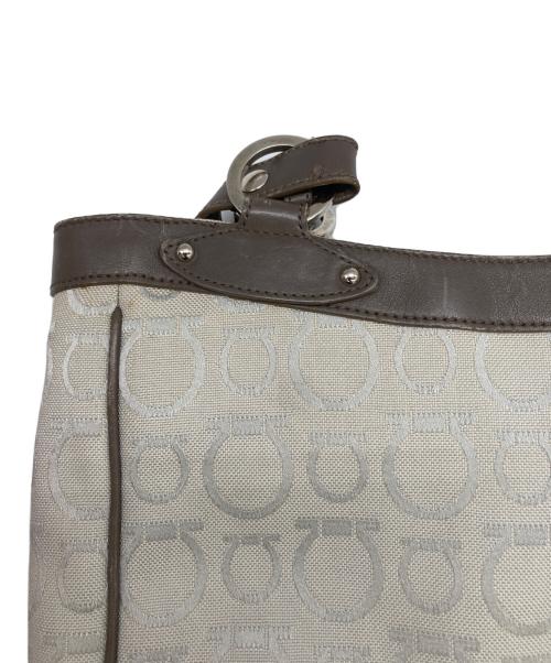 Salvatore Ferragamo（サルヴァトーレ フェラガモ）Salvatore Ferragamo (サルヴァトーレ フェラガモ) キャンバストートバッグ サイズ:表記なしの古着・服飾アイテム