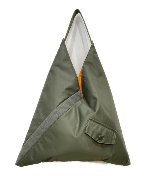 BRIEFING（ブリーフィング）BRIEFING (ブリーフィング) TILT TRIANGLE TOTE カーキ サイズ:Mの古着・服飾アイテム