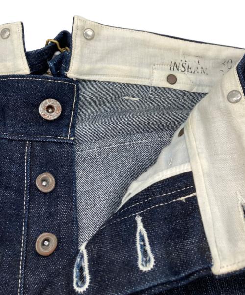 Dry Bones（ドライボーンズ）Dry Bones (ドライボーンズ) Gold Rush Waist Over-alls インディゴ サイズ:30の古着・服飾アイテム