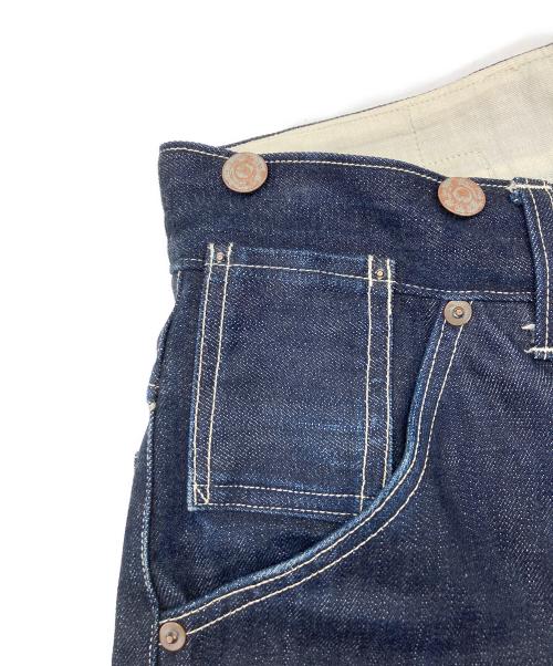Dry Bones（ドライボーンズ）Dry Bones (ドライボーンズ) Gold Rush Waist Over-alls インディゴ サイズ:30の古着・服飾アイテム