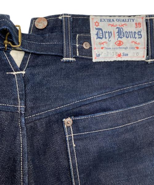 Dry Bones（ドライボーンズ）Dry Bones (ドライボーンズ) Gold Rush Waist Over-alls インディゴ サイズ:30の古着・服飾アイテム