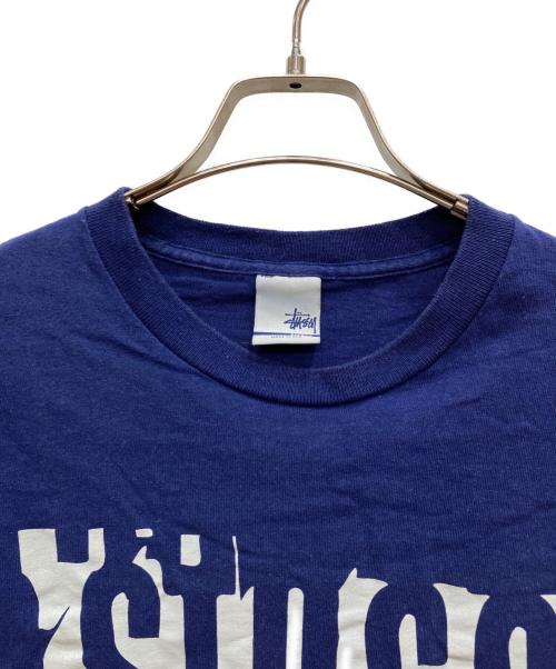 stussy（ステューシー）stussy (ステューシー) プリントTシャツ ネイビー サイズ:Sの古着・服飾アイテム