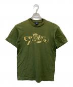 stussyステューシー）の古着「プリントTシャツ」｜グリーン