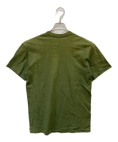 stussy（ステューシー）stussy (ステューシー) プリントTシャツ グリーン サイズ:Mの古着・服飾アイテム
