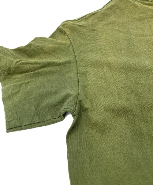 stussy（ステューシー）stussy (ステューシー) プリントTシャツ グリーン サイズ:Mの古着・服飾アイテム