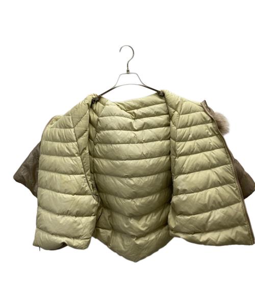 TATRAS（タトラス）TATRAS (タトラス) ポンチョダウンリバーシブルジャケット ベージュ サイズ:Sの古着・服飾アイテム
