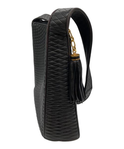 BALLY（バリー）BALLY (バリー) キルティンクワンショルダーバッグ ブラック サイズ:表記なしの古着・服飾アイテム