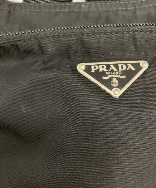 PRADA（プラダ）PRADA (プラダ) ナイロンショルダーバッグ ブラック サイズ:表記なしの古着・服飾アイテム