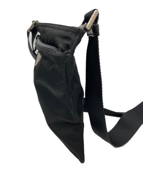 PRADA（プラダ）PRADA (プラダ) ナイロンショルダーバッグ ブラック サイズ:表記なしの古着・服飾アイテム