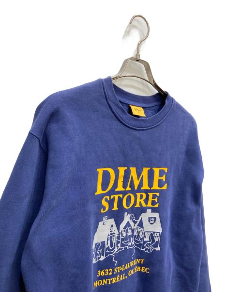 Dime（ダイム）Dime (ダイム) プリントスウェット ネイビー サイズ:Mの古着・服飾アイテム