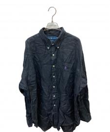 RALPH LAUREN 90s オーバーサイズリネンボタンダウンシャツ