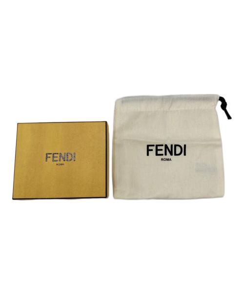FENDI（フェンディ）FENDI (フェンディ) BAGUETTE バゲット 3つ折り財布 ブラウンの古着・服飾アイテム