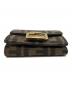 中古・古着 FENDI (フェンディ) BAGUETTE バゲット 3つ折り財布 ブラウン：38000円