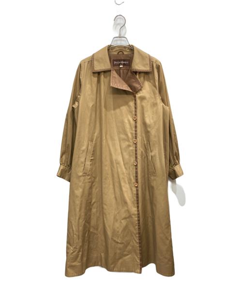 Yves Saint Laurent（イヴサンローラン）Yves Saint Laurent (イヴサンローラン) オールドバイカラーコート ベージュ サイズ:Mの古着・服飾アイテム