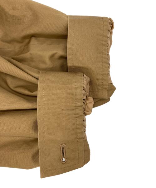 Yves Saint Laurent（イヴサンローラン）Yves Saint Laurent (イヴサンローラン) オールドバイカラーコート ベージュ サイズ:Mの古着・服飾アイテム