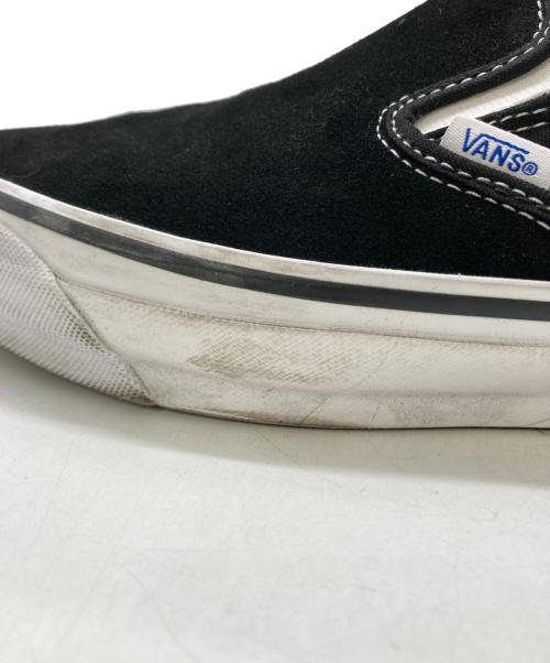 VANS（バンズ）VANS (バンズ) PREMIUM CLASSIC SLIP-ON 98 ブラック サイズ:27の古着・服飾アイテム