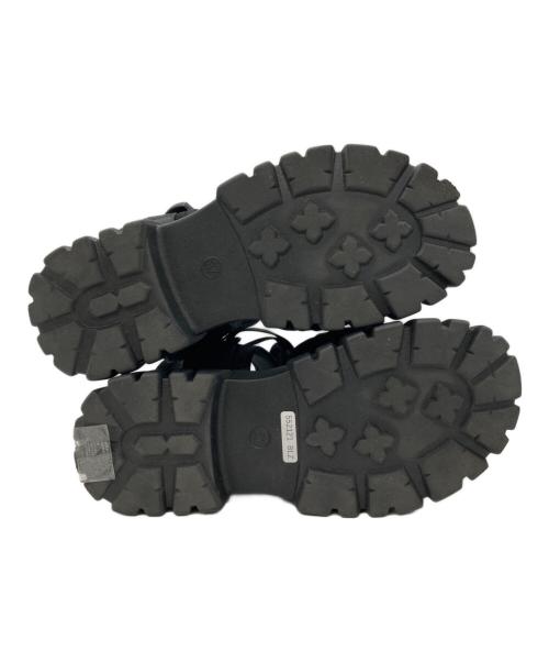 Bridget Birkin（ブリジットバーキン）Bridget Birkin (ブリジットバーキン) ベルクロスポーツサンダル ブラック サイズ:37の古着・服飾アイテム