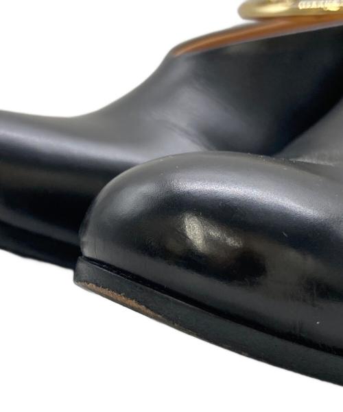 JIL SANDER（ジルサンダー）JIL SANDER (ジルサンダー) アンクルリングパンプス ブラック サイズ:36の古着・服飾アイテム