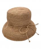 HELEN KAMINSKIヘレンカミンスキー）の古着「ラフィアハット」｜ベージュ