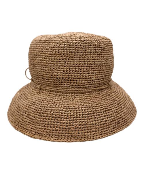 HELEN KAMINSKI（ヘレンカミンスキー）HELEN KAMINSKI (ヘレンカミンスキー) ラフィアハット ベージュ サイズ:表記なしの古着・服飾アイテム