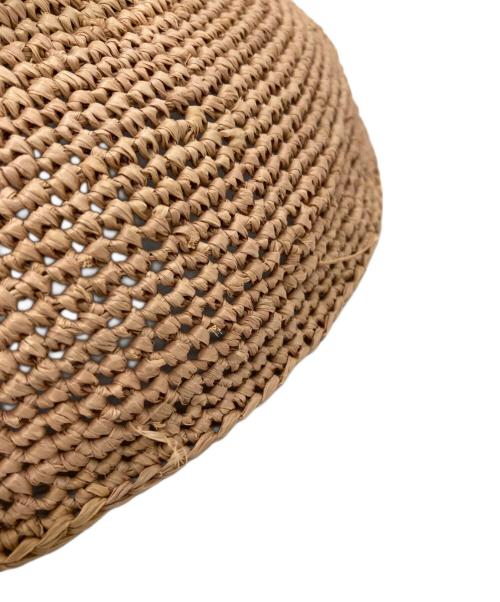 HELEN KAMINSKI（ヘレンカミンスキー）HELEN KAMINSKI (ヘレンカミンスキー) ラフィアハット ベージュ サイズ:表記なしの古着・服飾アイテム