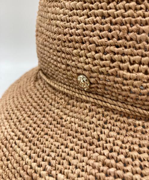 HELEN KAMINSKI（ヘレンカミンスキー）HELEN KAMINSKI (ヘレンカミンスキー) ラフィアハット ベージュ サイズ:表記なしの古着・服飾アイテム
