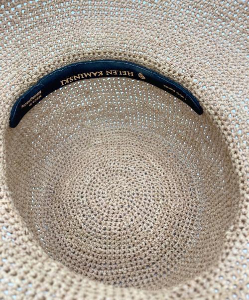 HELEN KAMINSKI（ヘレンカミンスキー）HELEN KAMINSKI (ヘレンカミンスキー) ラフィアハット ベージュ サイズ:表記なしの古着・服飾アイテム