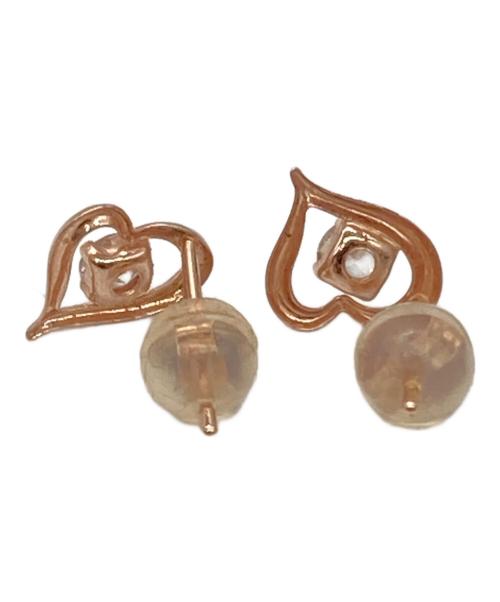 4℃（ヨンドシー）4℃ (ヨンドシー) ハートピアスの古着・服飾アイテム