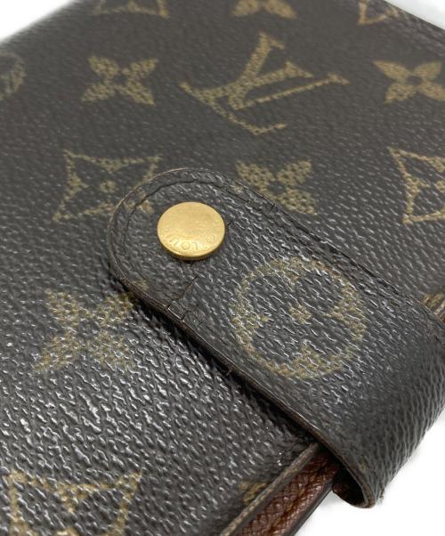 LOUIS VUITTON（ルイ ヴィトン）LOUIS VUITTON (ルイ ヴィトン) ポルトパピエ・ジップ ブラウンの古着・服飾アイテム
