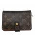 LOUIS VUITTON（ルイ ヴィトン）の古着「ポルトパピエ・ジップ」｜ブラウン