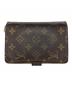 LOUIS VUITTON (ルイ ヴィトン) ポルトパピエ・ジップ ブラウン：9000円