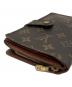 中古・古着 LOUIS VUITTON (ルイ ヴィトン) ポルトパピエ・ジップ ブラウン：9000円