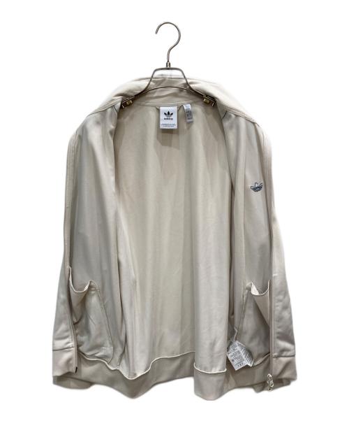 adidas（アディダス）adidas (アディダス) ベッケンバウアー トラックジャケット ベージュ サイズ:XSの古着・服飾アイテム