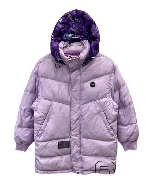 Aape BY A BATHING APE（エーエイプ バイ アベイシングエイプ）AAPE BY A BATHING APE (エーエイプ バイ アベイシングエイプ) APUNVS ダウンジャケット パープル サイズ:Sの古着・服飾アイテム