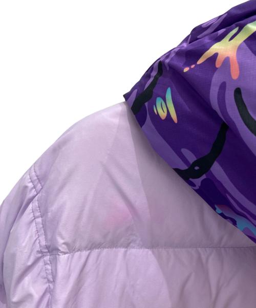 Aape BY A BATHING APE（エーエイプ バイ アベイシングエイプ）AAPE BY A BATHING APE (エーエイプ バイ アベイシングエイプ) APUNVS ダウンジャケット パープル サイズ:Sの古着・服飾アイテム