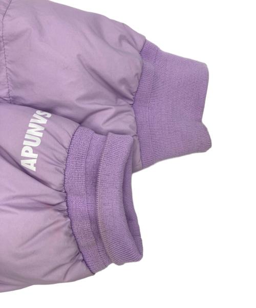 Aape BY A BATHING APE（エーエイプ バイ アベイシングエイプ）AAPE BY A BATHING APE (エーエイプ バイ アベイシングエイプ) APUNVS ダウンジャケット パープル サイズ:Sの古着・服飾アイテム