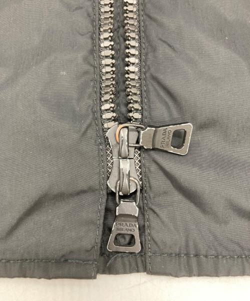 PRADA SPORTS（プラダスポーツ）PRADA SPORTS (プラダスポーツ) NYLON MOTO JACKET/ナイロンモトジャケット ブラック サイズ:40の古着・服飾アイテム