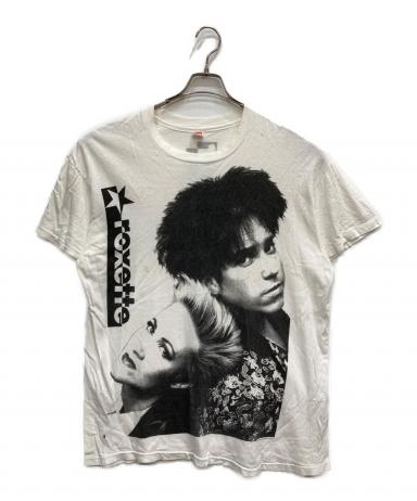 VINTAGE 90s Roxette ロクセット Tシャツ ヴィンテージ 中古・古着通販】Roxette (ロクセット) バンドTシャツ ホワイト サイズ
