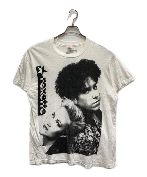 Roxette（ロクセット）Roxette (ロクセット) バンドTシャツ ホワイト サイズ:2XLの古着・服飾アイテム