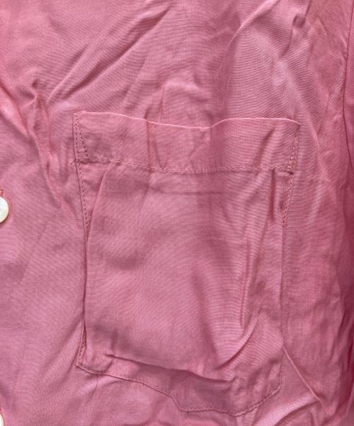 Aloha Blossom（アロハブロッサム）Aloha Blossom (アロハブロッサム) オープンカラーシャツ ピンク サイズ:Mの古着・服飾アイテム