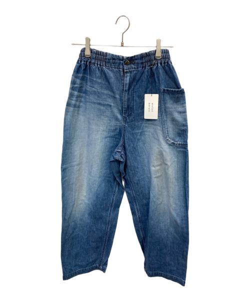 atelier naruse（アトリエナルセ）atelier naruse (アトリエナルセ) コットンデニムバルーンパンツ インディゴ サイズ:Mの古着・服飾アイテム