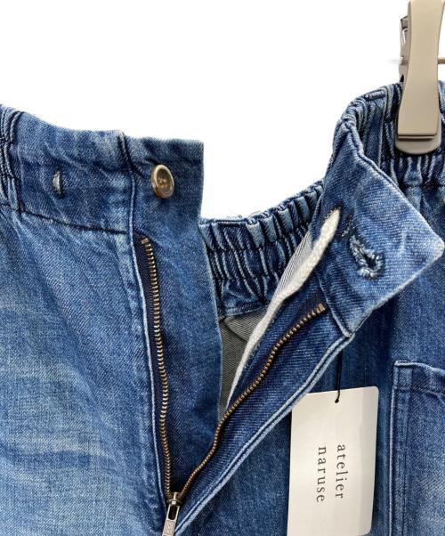 atelier naruse（アトリエナルセ）atelier naruse (アトリエナルセ) コットンデニムバルーンパンツ インディゴ サイズ:Mの古着・服飾アイテム