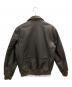 LEVI'S (リーバイス) MA-1スタイルレザージャケット ブラウン サイズ:S：7000円