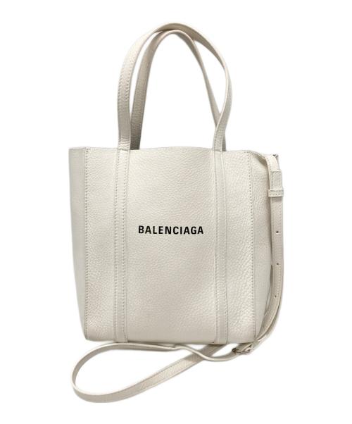 BALENCIAGA（バレンシアガ）BALENCIAGA (バレンシアガ) エブリディトートバッグ ホワイトの古着・服飾アイテム