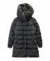 WOOLRICH WOOLEN MILLS（ウールリッチウーレンミルズ）の古着「PUFFY PRESCOTT ダウンコート」｜ブラック